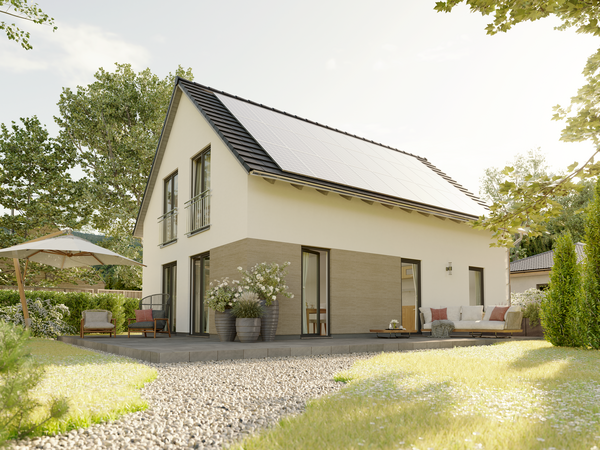 Einfamilienhaus Bodensee 129 mit Terrasse und PV-Anlage